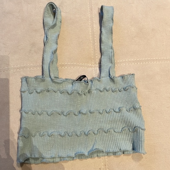 Zara ribbed crop top - Picture 3 of 4